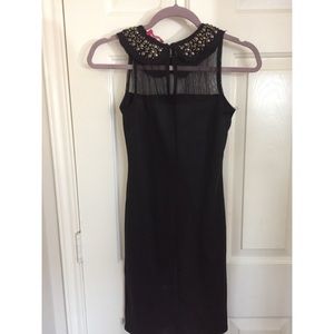 Black beaded dress